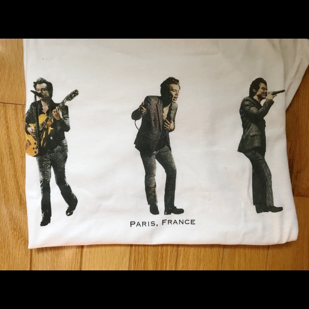 Harry Styles (HS LIVE ON TOUR) shirt Paris - Picture 3 of 3